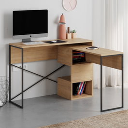 Hanah Home Escritorio de Estudio Sapphire Oak